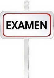 panneau examen